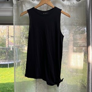 Athleta Black Tie Knot Tank